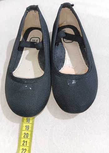 Kız Çocuk Gri Tokalı Babet Ayakkabı - Görsel 2