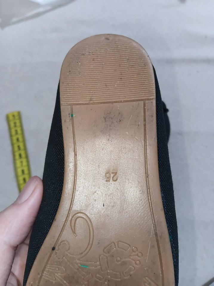 Kız Çocuk Gri Tokalı Babet Ayakkabı - Görsel 4