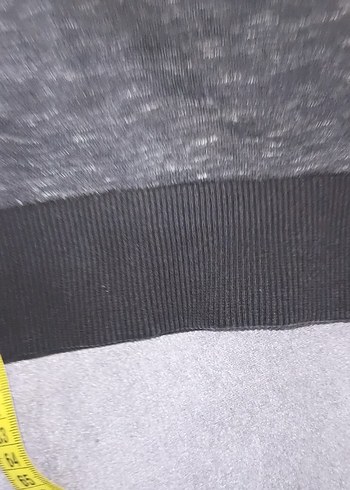 Gri Hummel Erkek Sweatshirt Velcro Detaylı - Görsel 4