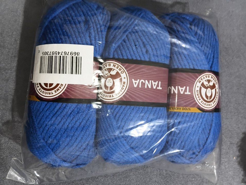 Mavi El Örgü İpi 3'lü Paket - Görsel 4