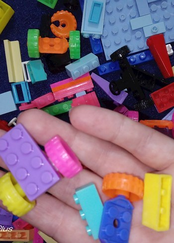 Beden Renkli Lego Blokları Seti