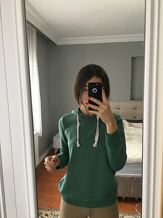 Sweatshirt yeşil renk