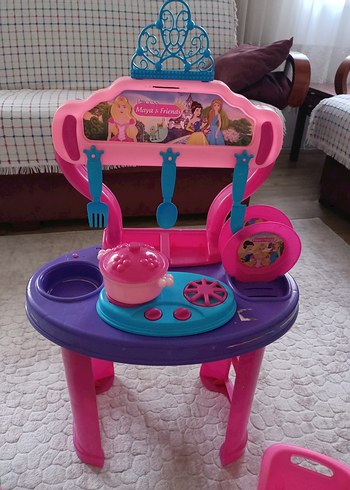 Renkli Çocuk Oyun Mutfak Seti