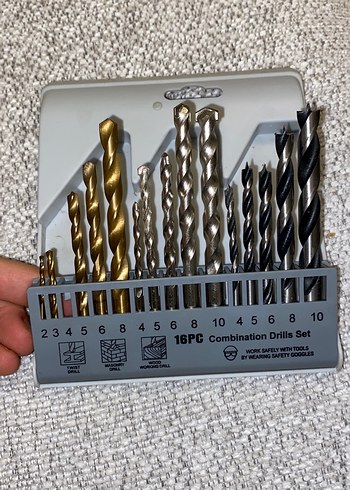 16 Parça Matkap Ucu Seti - Görsel 2