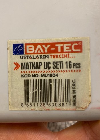 16 Parça Matkap Ucu Seti - Görsel 3