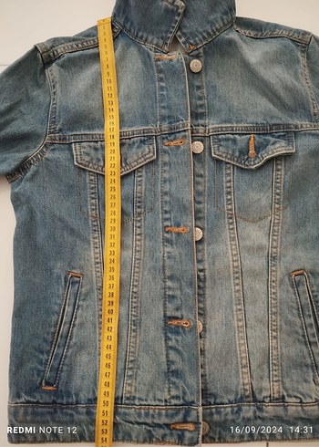 Kadın  Kot Ceket - Görsel 5