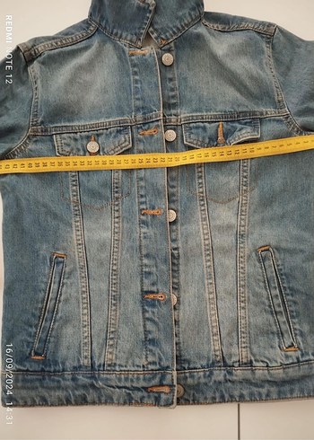 Kadın  Kot Ceket - Görsel 4