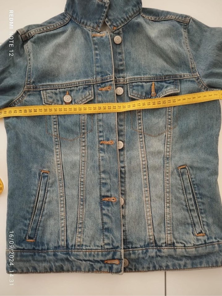 Kadın  Kot Ceket - Görsel 4