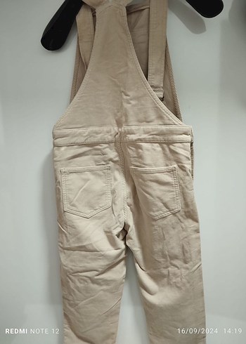 Bej Keten Kadın Uzun Tulum - Görsel 6