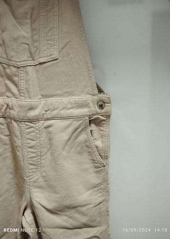 Bej Keten Kadın Uzun Tulum - Görsel 2