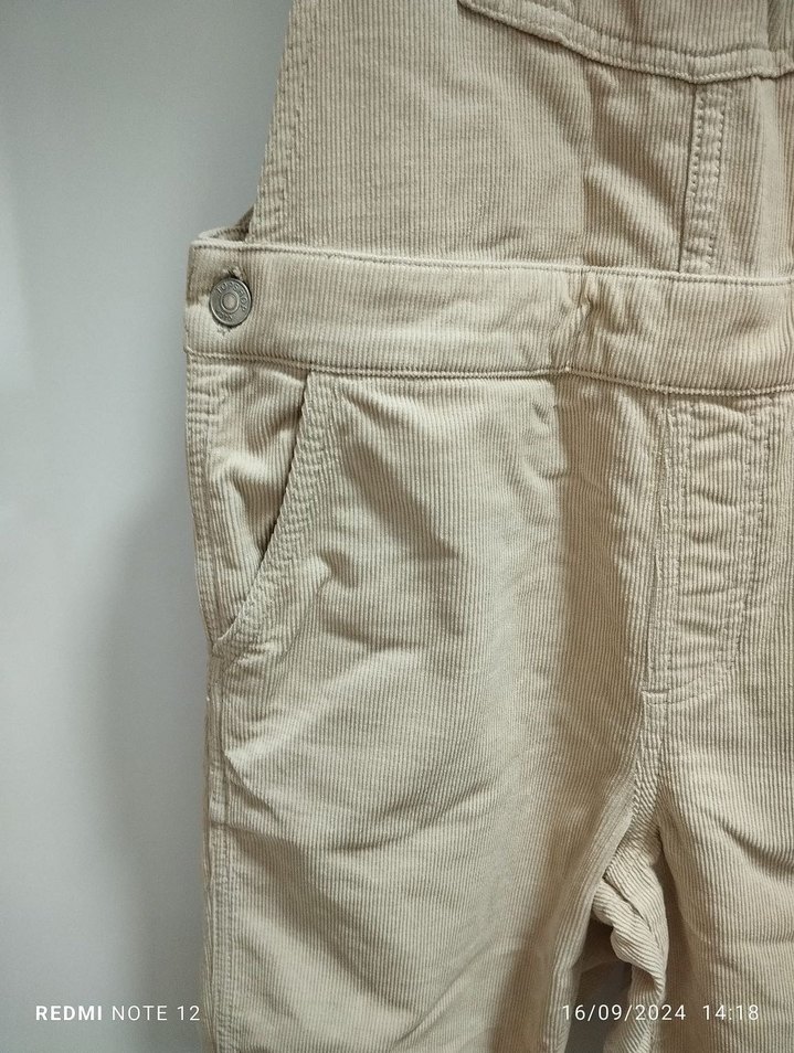 Bej Keten Kadın Uzun Tulum - Görsel 5