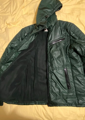 Yeşil Erkek Mont - Görsel 4