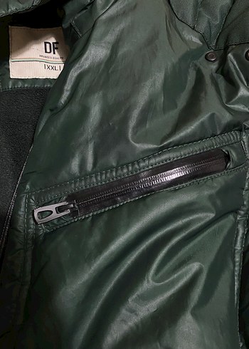 Yeşil Erkek Mont - Görsel 6