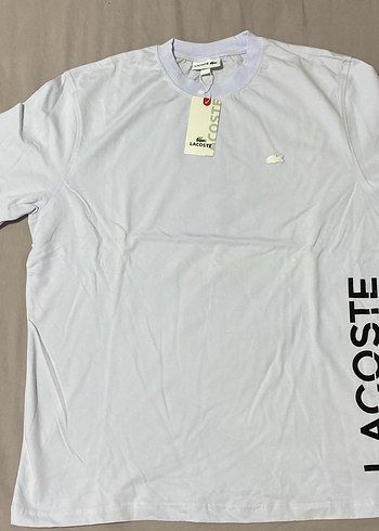 Lacoste Beyaz Erkek Tişört