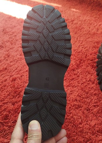 hakiki deri hafif taban Minimalist Erkek Bot - Görsel 5