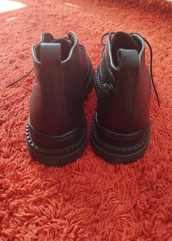 hakiki deri hafif taban Minimalist Erkek Bot - Görsel 3