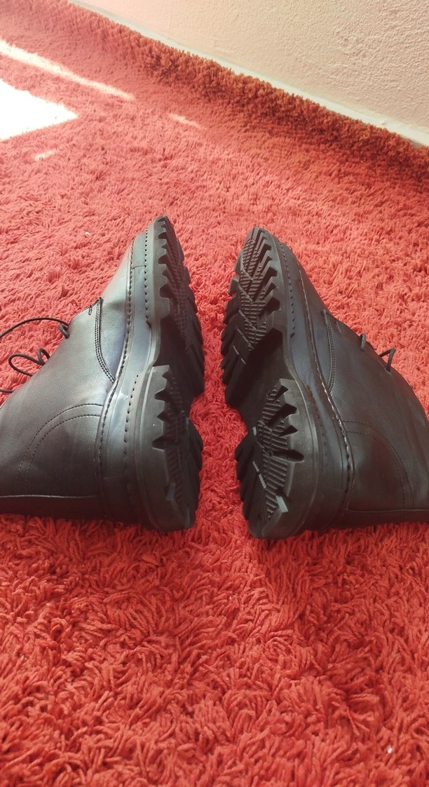 hakiki deri hafif taban Minimalist Erkek Bot - Görsel 4