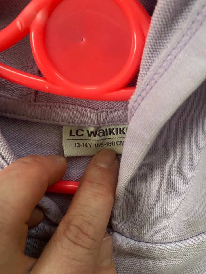 Kız Çocuk Gri Fermuarlı Kapüşonlu Ceket - Görsel 5