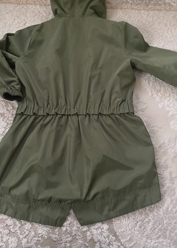 Kapüşonlu, Fermuarlı Midi Hamile Montu - Görsel 4