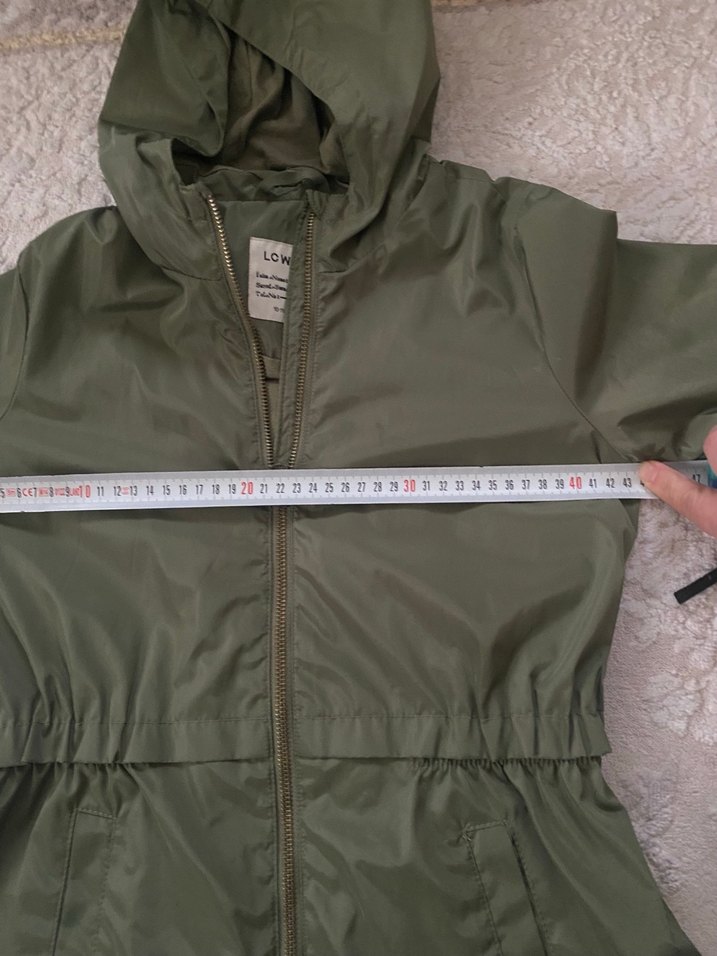 Kapüşonlu, Fermuarlı Midi Hamile Montu - Görsel 2