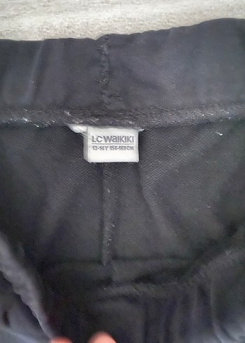 Siyah Rahat Kesim kı çocuk Eşofman Altı - Görsel 3