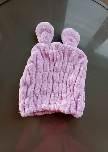 Pembe Peluş Çocuk Battaniyesi Kulaklı - Görsel 3