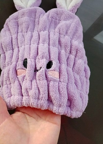 Pembe Peluş Çocuk Battaniyesi Kulaklı - Görsel 2