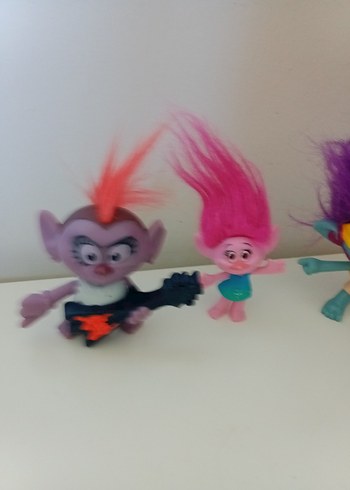 Renkli Troll Aksiyon Figürleri Seti 4 li - Görsel 6