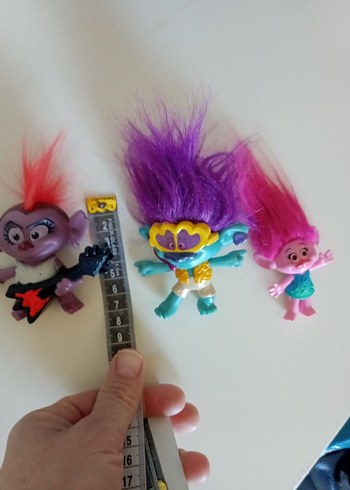 Renkli Troll Aksiyon Figürleri Seti 4 li - Görsel 10