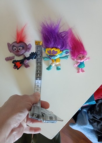 Renkli Troll Aksiyon Figürleri Seti 4 li - Görsel 13