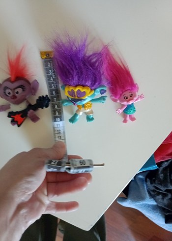 Renkli Troll Aksiyon Figürleri Seti 4 li - Görsel 14