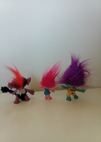 Renkli Troll Aksiyon Figürleri Seti 4 li - Görsel 8