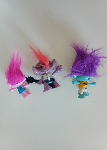 Renkli Troll Aksiyon Figürleri Seti 4 li - Görsel 2