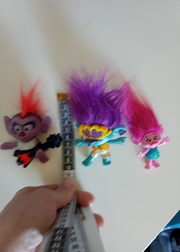 Renkli Troll Aksiyon Figürleri Seti 4 li - Görsel 11