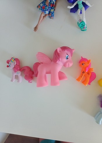 Renkli My Little Pony ve Bebek Figürleri - Görsel 4