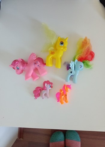 Renkli My Little Pony ve Bebek Figürleri - Görsel 9