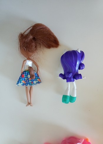 Renkli My Little Pony ve Bebek Figürleri - Görsel 7