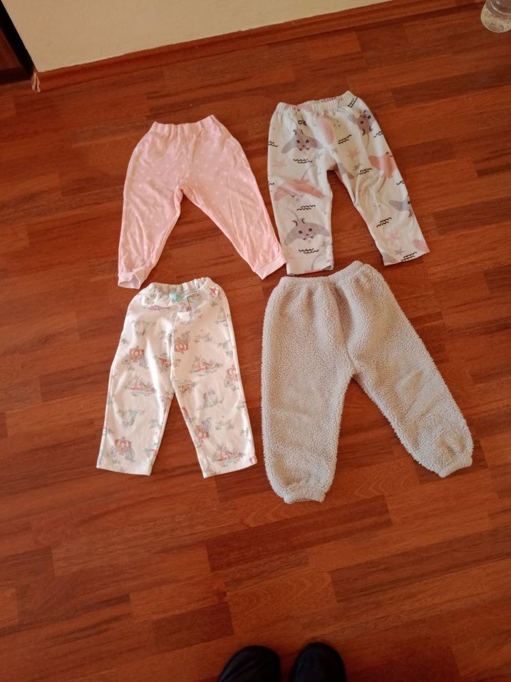 Kızlar için Pastel Renkli Uzun eşofman 4li - Görsel 5