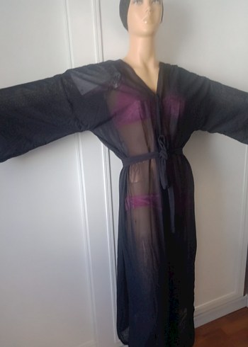 likralı tül kumaş pareo - Görsel 7