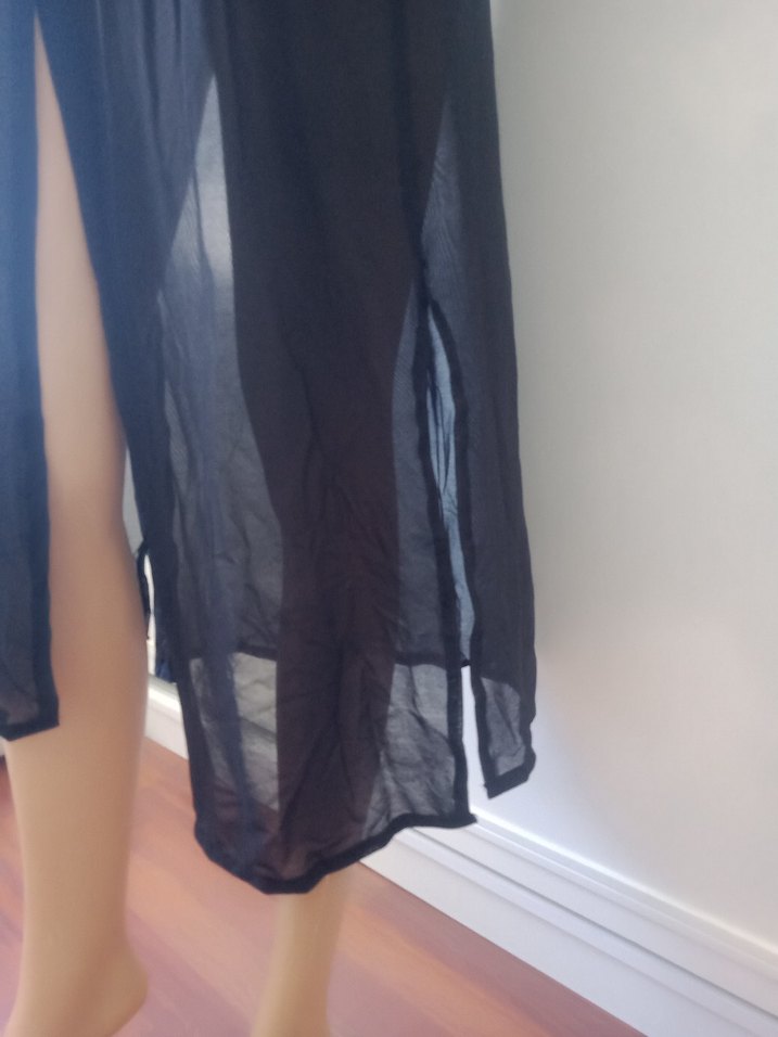 likralı tül kumaş pareo - Görsel 3