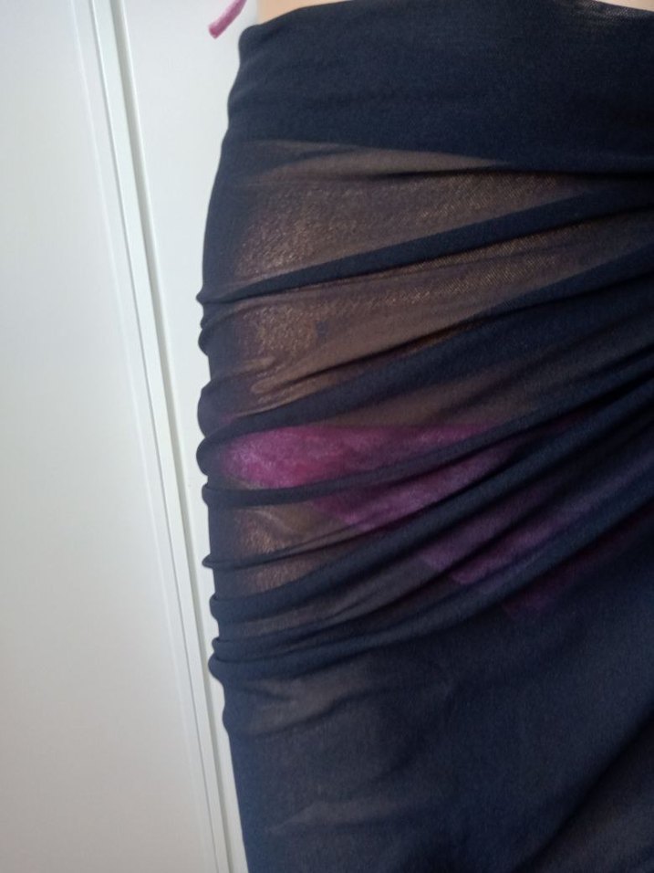 bağlamali tül etek düz dikdörtgen - Görsel 4