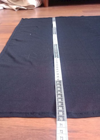 Siyah Drapeli Mini Pareo - Görsel 5