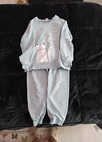 LC Waikiki Lc turkuaz 7 8 yaş pijama takımı