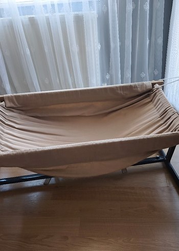 Bej ve Gri Bebek Beşiği hamak - Görsel 2