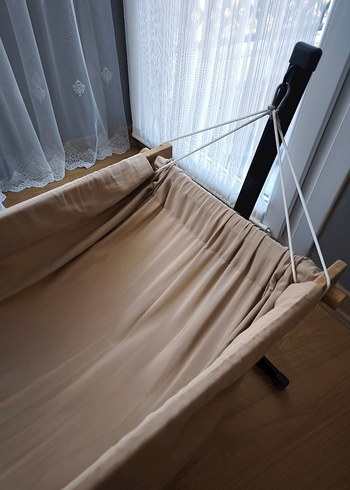 Bej ve Gri Bebek Beşiği hamak - Görsel 4