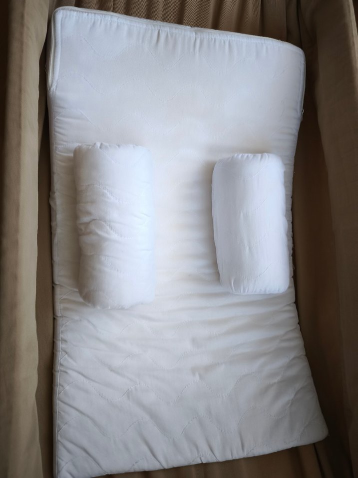 Bej ve Gri Bebek Beşiği hamak - Görsel 5