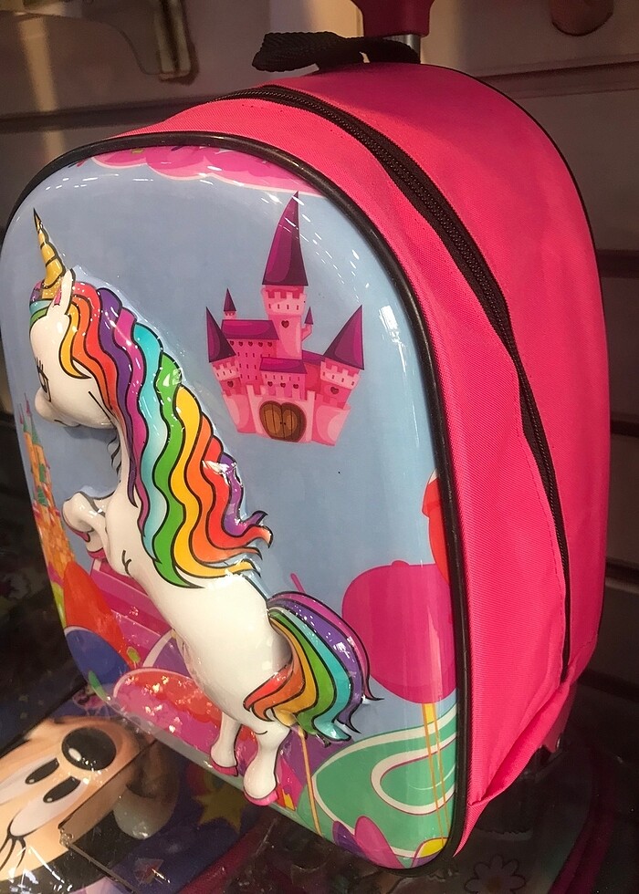 Okul çantası çekçekli - Görsel 5