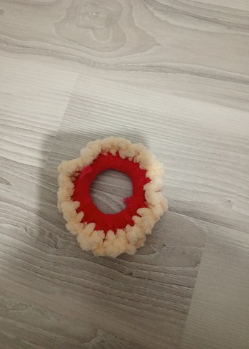 Renkli Örgü Fırfırlı Kadın Toka Seti - Görsel 4