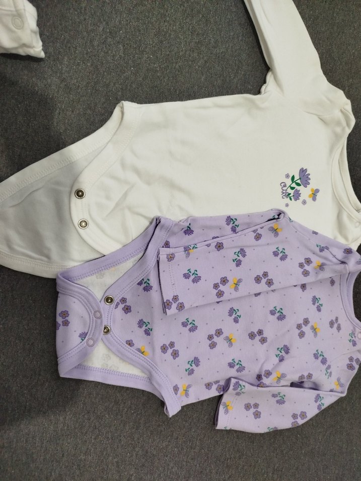 Uzun Kollu Bebek Çıtçıtlı Çıtçıtlı Body - Görsel 2