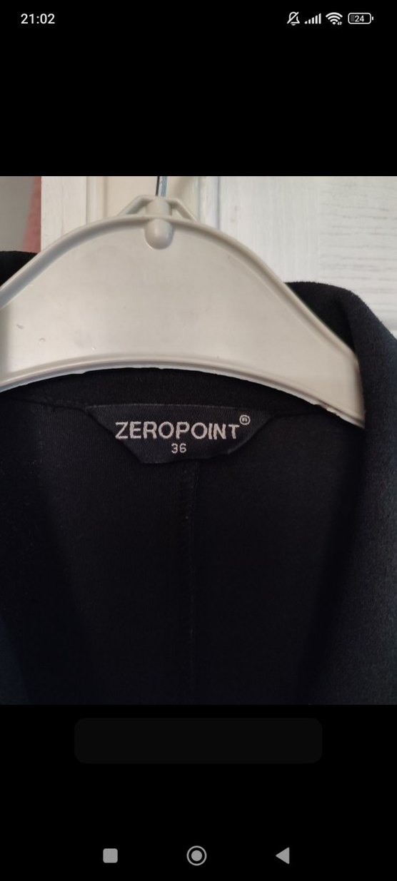 Düğmeli Siyah  Mini Elbise - Görsel 5